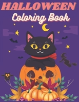 Halloween Coloring Book For Kids: Halloween Coloring Book For Kids witch's, ghost, bats| happy Halloween coloring book for kids | A Collection of Fun ... for adults and kids | Kids Halloween Book B08K3YHWHD Book Cover