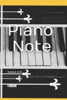 Piano Note: Notebook 2020 1655104578 Book Cover
