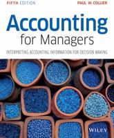 Accounting for Managers 111900294X Book Cover