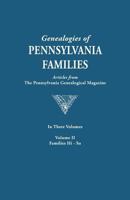 Genealogies of Pennsylvania Families from the Pennsylvania Genealogical Magazine: Hinman-Sotcher 0806309725 Book Cover