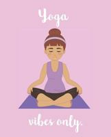 Yoga Vibes Only 1720134693 Book Cover
