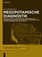 Mesopotamische Diagnostik: Untersuchungen zu Rekonstruktion, Terminologie und Systematik des babylonisch-assyrischen Diagnosehandbuches und eine Neubearbeitung der Tafeln 314 3110715236 Book Cover