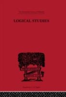 Logical Studies (International Library of Philosophy) 0415225477 Book Cover