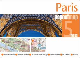 Paris Popout Map 1910218448 Book Cover