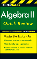 Algebra II (Cliffs Quick Review) 0470876344 Book Cover