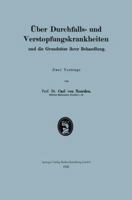 Uber Durchfalls- Und Verstopfungskrankheiten Und Die Grundsatze Ihrer Behandlung 3662333538 Book Cover