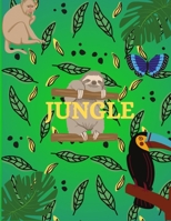 Jungla coloring book for kids B0C9KTRBJQ Book Cover