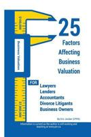 25 Factors Affecting Business Valuation 1775007405 Book Cover
