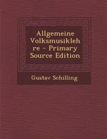 Allgemeine Volksmusiklehre 102096782X Book Cover