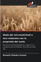 Stato dei micronutrienti e loro relazione con le proprietà del suolo 6209334857 Book Cover