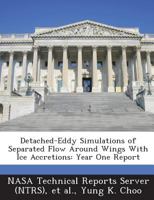 Detached-Eddy Simulations of Separated Flow Around Wings With Ice Accretions: Year One Report 1289147469 Book Cover