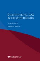 Constitutional Law in the United States 904119052X Book Cover