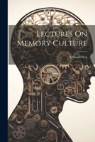 Lectures On Memory Culture 1022774824 Book Cover