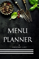 Meal Planner & Grocery List: Weekly Meal Planner and Grocery List B08Z2RXXX4 Book Cover