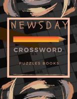 Newsday Crossword Puzzles Books: Brain Games - Crossword Puzzles - Large Print, Games for Every Day quick crossword collection Puzzle Book Brain (USA Today Puzzles) 109690859X Book Cover