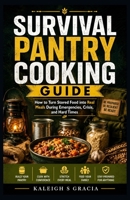 Survival Pantry Cooking guide: How to Turn Stored Food into Real Meals During Emergencies, Crisis, and Hard Times B0H6N31FMF Book Cover