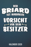 Kalender 2020: Briard A5 Kalender Planer für ein erfolgreiches Jahr - 110 Seiten (German Edition) 1672872510 Book Cover