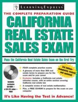 California Real Estate Sales Exam, 2nd Edition (California Real Estate Sales Exam) 1576855139 Book Cover