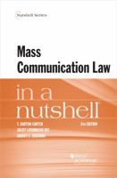 Mass Communication Law in a Nutshell 0314160205 Book Cover