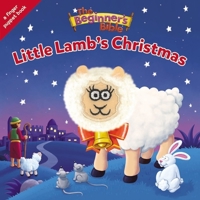 The Beginner's Bible Little Lamb's Christmas: A Finger Puppet Board Book 0310770580 Book Cover