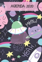 Agenda 2020: Agenda Hebdomadaire 2020 1 Semaine par page Format A5 Janvier 2020 � D�cembre 2020 Planificateur Organiseur Semainier avec Calendrier Carnet de Notes Pour les Amoureux des Chats l Style F 1707541442 Book Cover