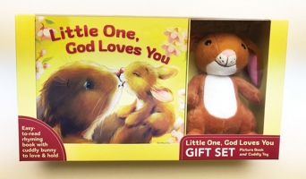 Little One, God Loves You Gift Set 0310768586 Book Cover