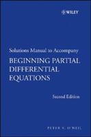 Beginning Partial Differential Equations, Solutions Manual 0470133899 Book Cover