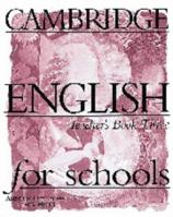 Cambridge English for schools: Student's book three, Volume 3 0521421799 Book Cover
