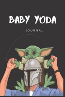 Baby Yoda Writing Notebook: Baby Yoda Themed Gift for Series Fans 1655479474 Book Cover