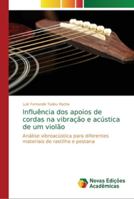 Influência dos apoios de cordas na vibração e acústica de um violão 6139604842 Book Cover