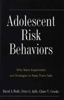 Adolescent Risk Behaviors: Why Teens Experiment and Strategies to Keep Them Safe 0300110804 Book Cover