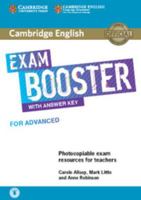 Cambridge English Exam Booster for Advanced with Answer Key with Audio: Photocopiable Exam Resources for Teachers (Cambridge English Exam Boosters) 1108349080 Book Cover
