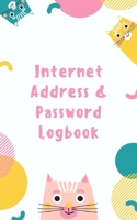 Internet Address & Password Logbook: Keep your usernames, passwords, social info, web addresses and security questions in one. So easy & organized 1699670773 Book Cover