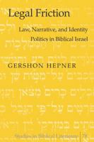 Legal Friction (Studies In Biblical Literature) 0820474622 Book Cover