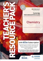 Cambridge International AS & A Level Chemistry Teacher's Resource Pack with Boost Subscription 1398316792 Book Cover