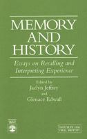 Memory and History 0819195081 Book Cover