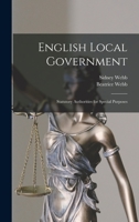 English Local Government: Statutory Authorities for Special Purposes 1016506341 Book Cover