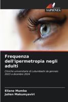 Frequenza dell'ipermetropia negli adulti 6209276458 Book Cover