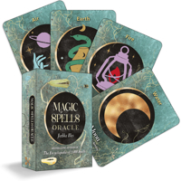 Magic Spells Oracle: (36 Full-Color Cards and 128-Page Guidebook) 1578639220 Book Cover