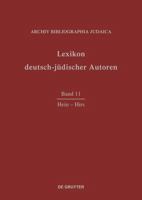 Lexikon deutsch-jÃ¼discher Autoren: Vol 9: Glas-Gruen (German Edition) 3598226896 Book Cover