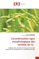 Caractérisation agro morphologique des variétés de riz: Culture des variétés de riz pour leur fort potentiel de rendement en condition aérobie (French Edition) 6203453595 Book Cover
