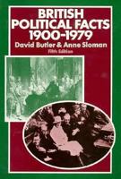 British Political Facts 1900-1979 0333255925 Book Cover