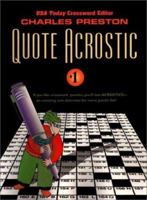 Quote Acrostic 1 0399526331 Book Cover