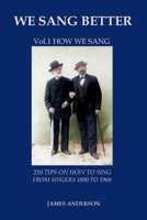 Vol.1 How We Sang (First Vol. of 'we Sang Better') 8494047787 Book Cover