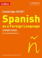 Cambridge Assessment International Education – Cambridge IGCSE ® Spanish Student's Book 0008300372 Book Cover
