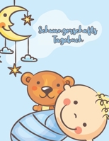 Schwangerschafts Tagebuch: A4 Pers�nliches Schwangerschaftstagebuch mit Platz f�r Gedanken, Fotos & Skizzen zum selber Eintragen & Mood Tracker zum Ausf�llen I F�r werdende Mamis 1691792942 Book Cover