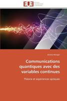 Communications Quantiques Avec Des Variables Continues 3841799183 Book Cover