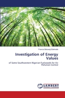Investigation of Energy Values 6203464473 Book Cover