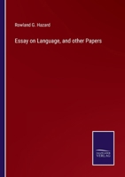 Essay on Language, and other Papers 3375170300 Book Cover