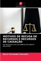 Motivos de Recusa de Recursos E Recursos de Cassação 6203309583 Book Cover